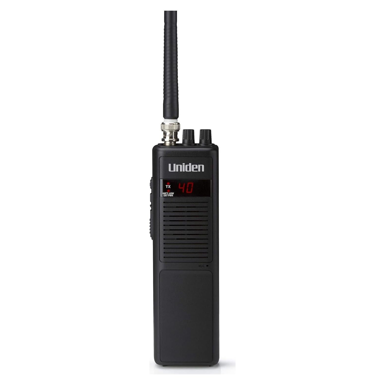 Radio CB Portátil Uniden PRO401HH 40 Canales 4W Alcance Largo