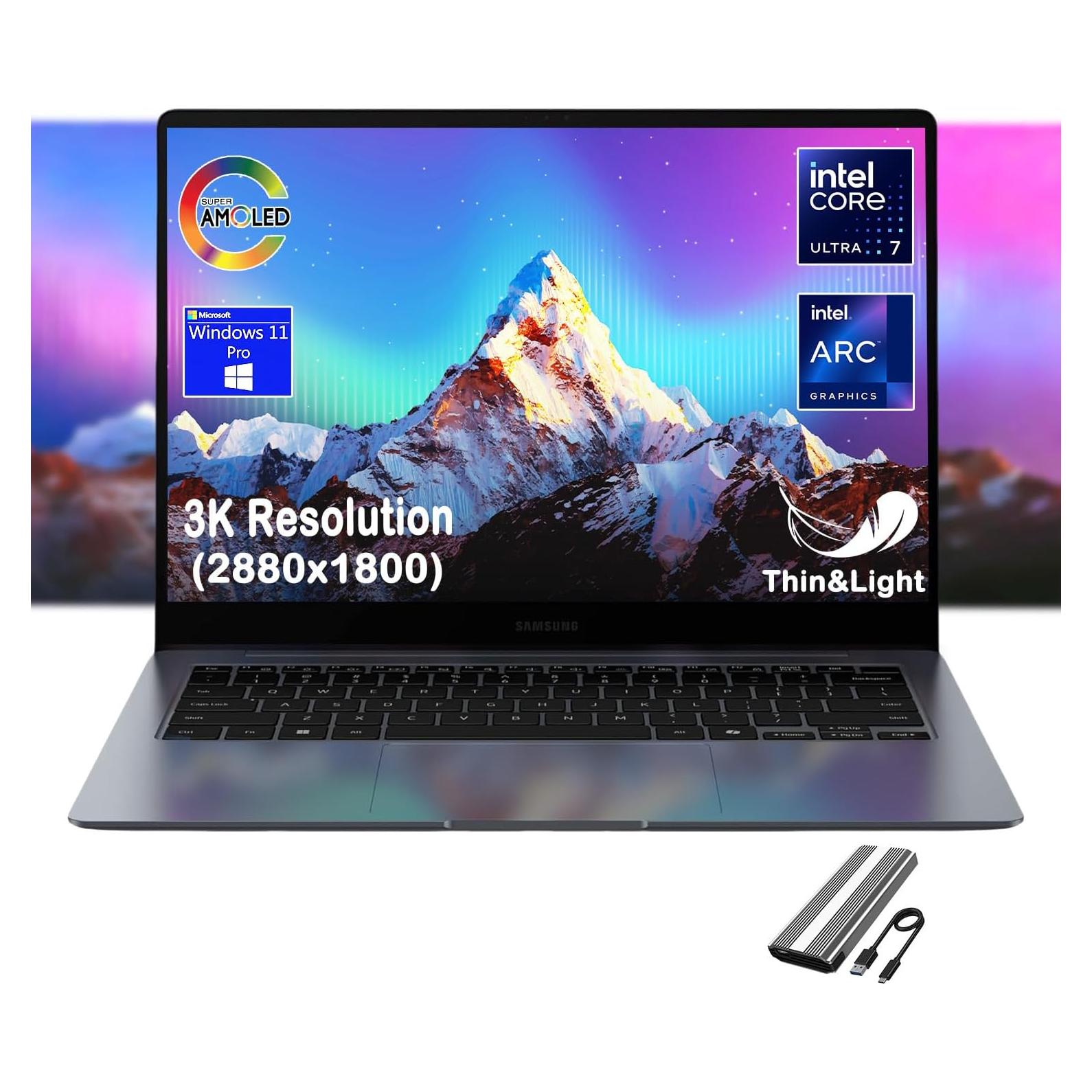 Laptop Samsung Galaxy Book4 Pro 14" 16GB RAM 512GB SSD