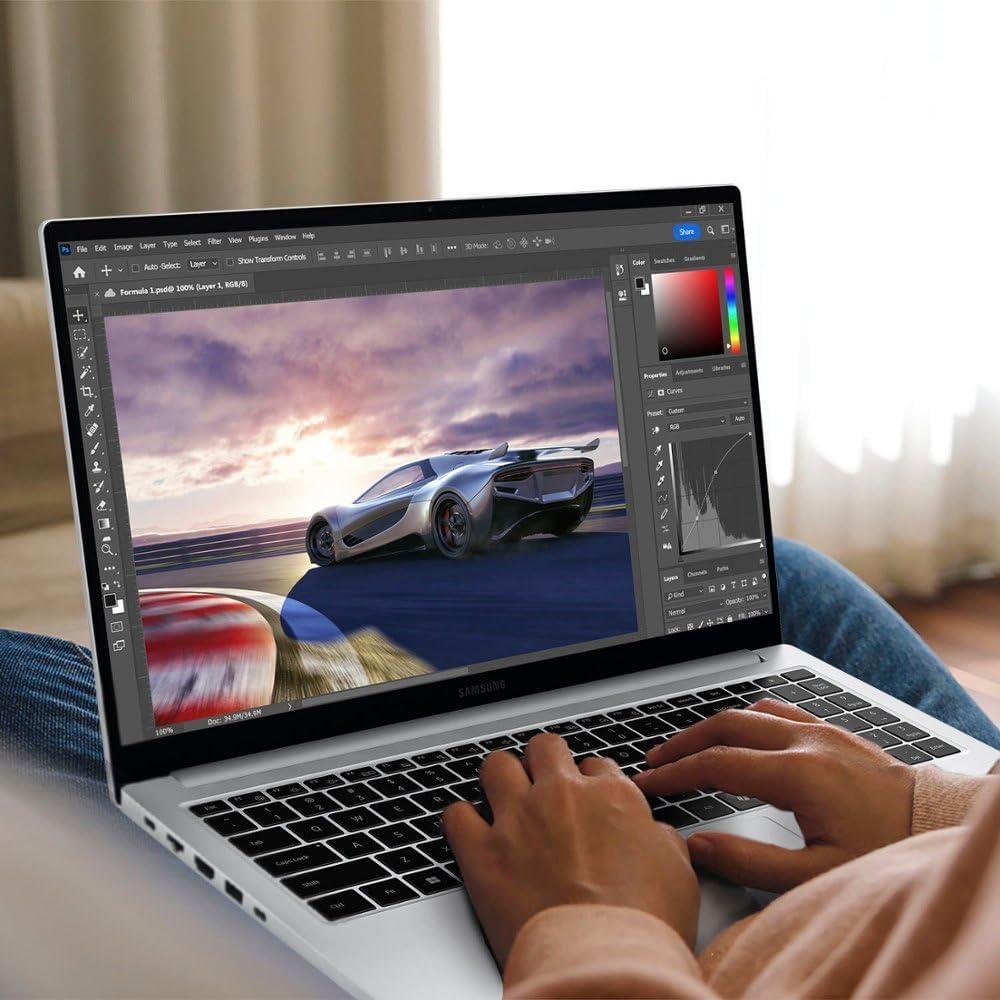 Samsung Galaxy Book4 2024 Portátil 15.6" FHD Intel i7 16GB 512GB