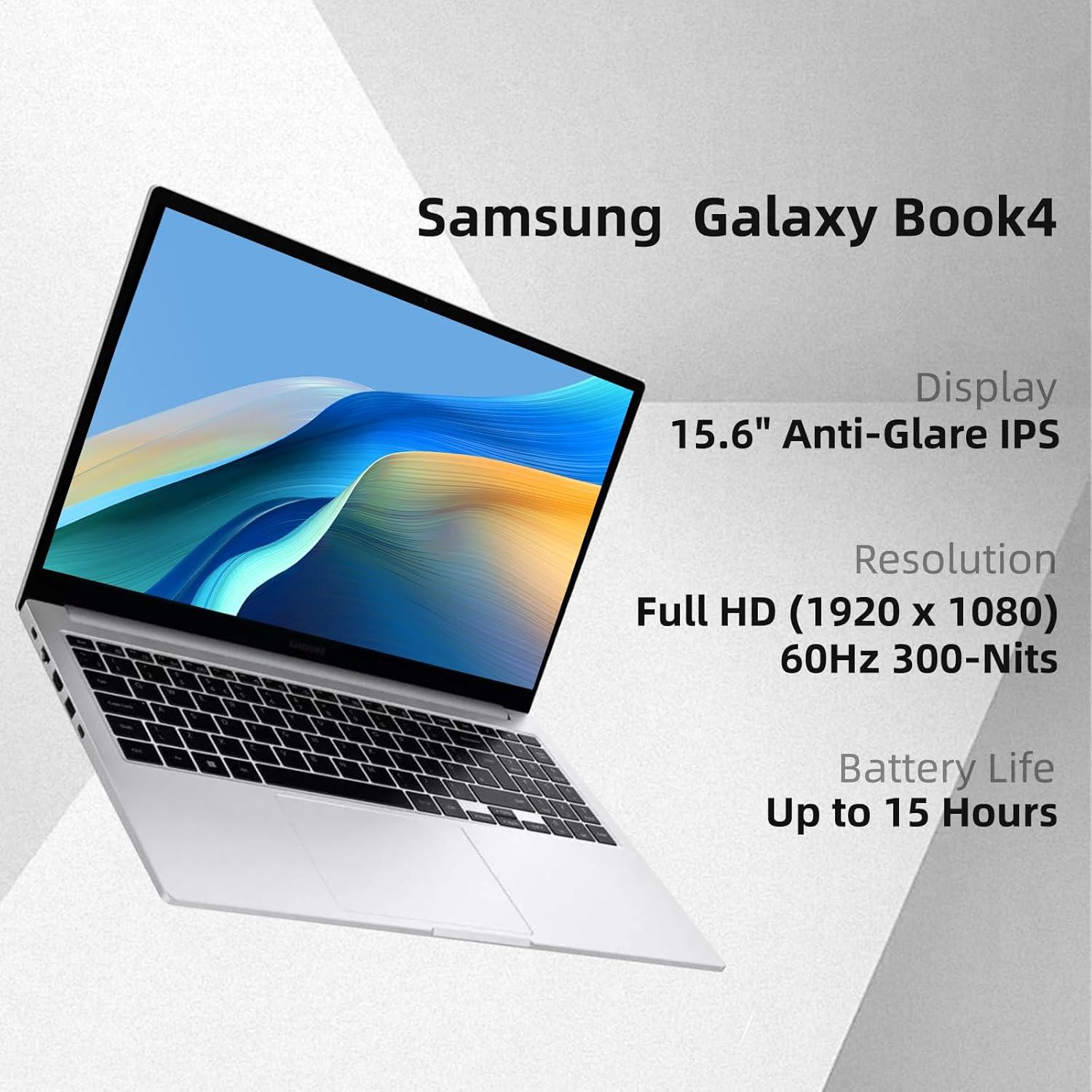 Laptop SAMSUNG Galaxy Book4 - 15.6" FHD, Intel i7, 16GB RAM, 2TB SSD