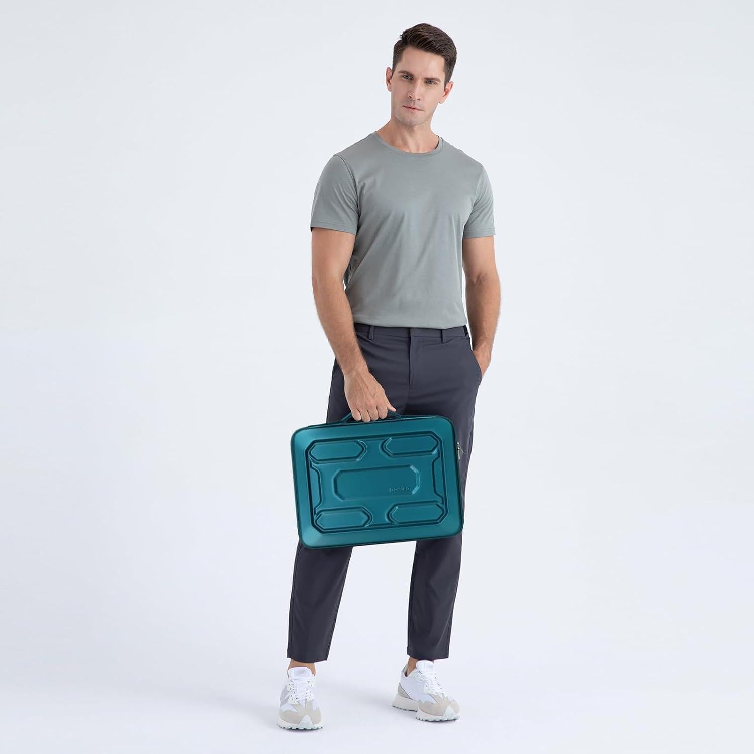 Funda para Laptop 14" DOMISO Verde Azulado Impermeable