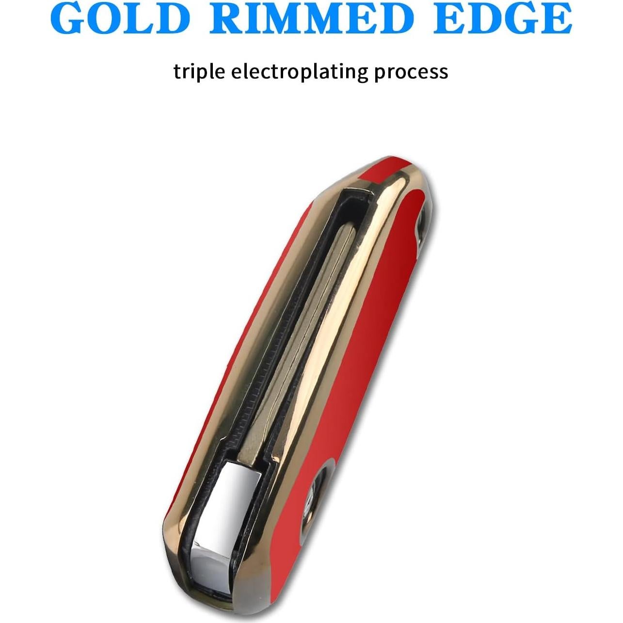 Funda de Llave Kia MILD EAST TPU 4 Botones Roja