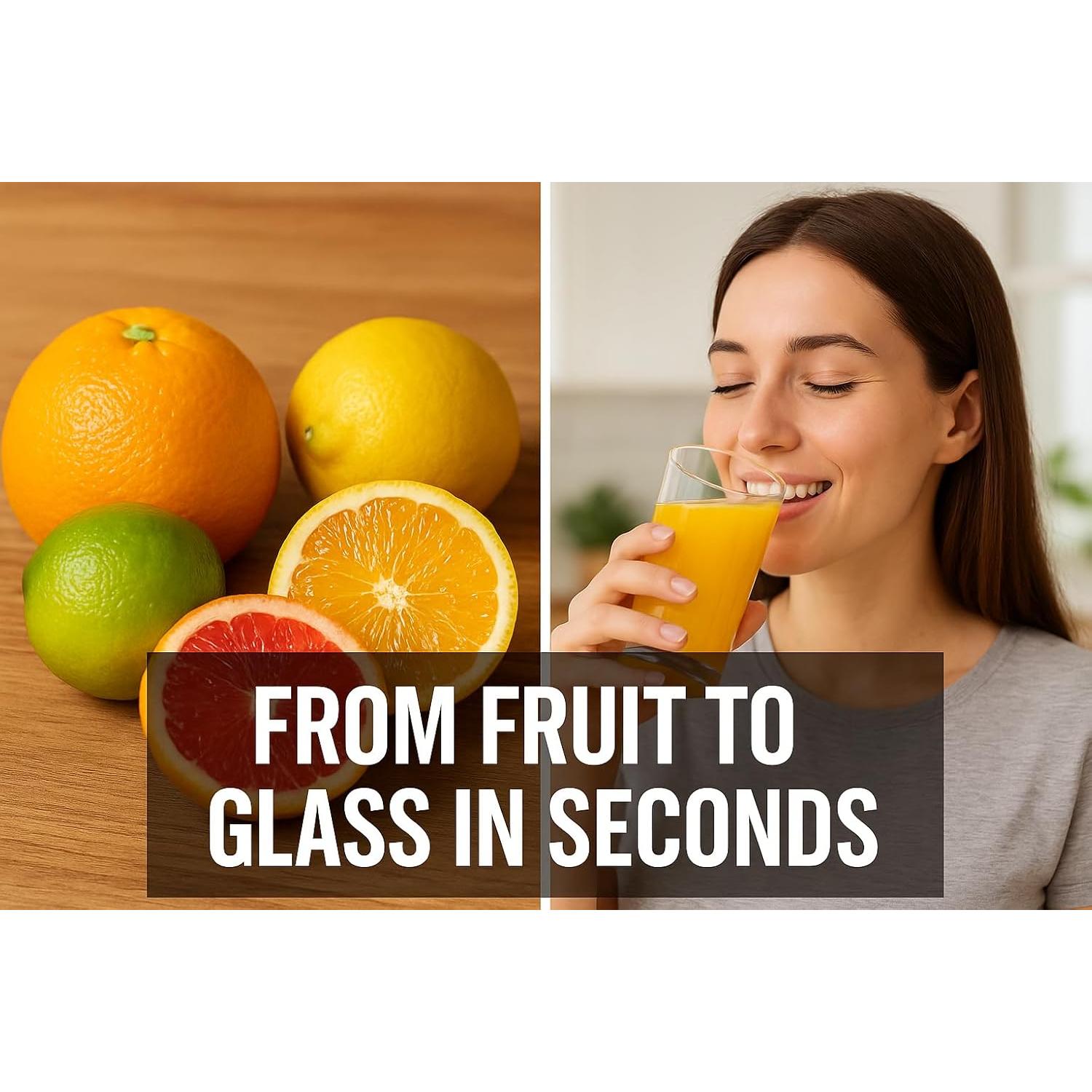 Exprimidor Eléctrico Zulay para Cítricos 160W Acero Inoxidable