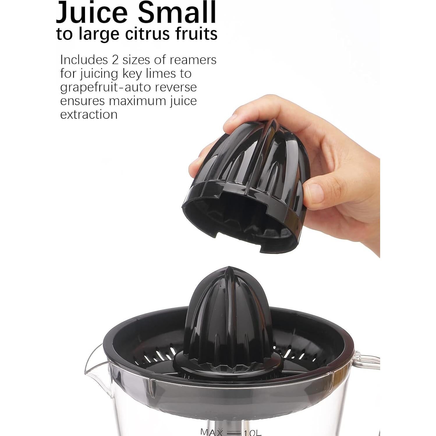 Exprimidor Eléctrico de Cítricos Homeleader 70W con Filtro