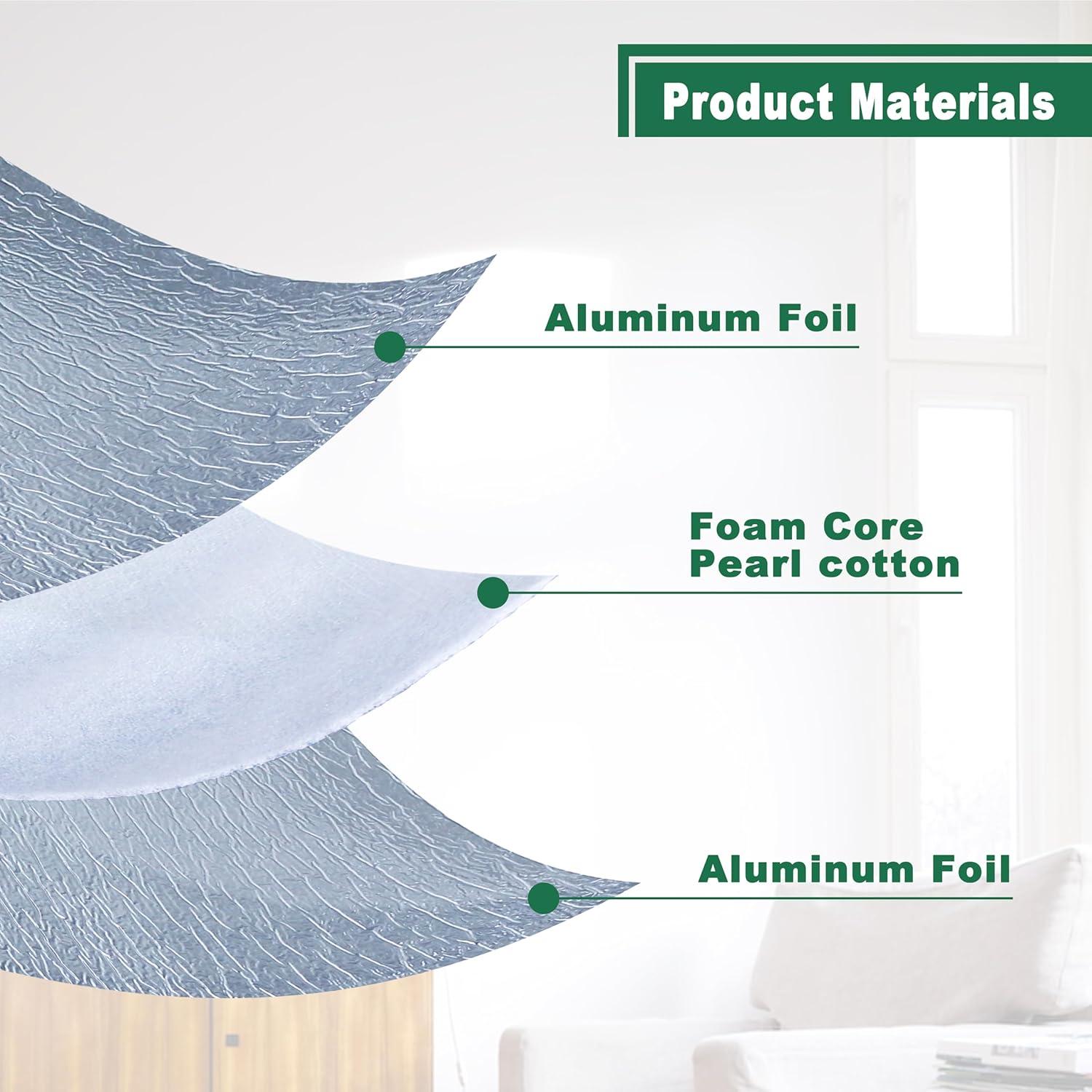 Aislamiento Reflectante Nasibey 3mm 30.48x3.05m Doble Capa