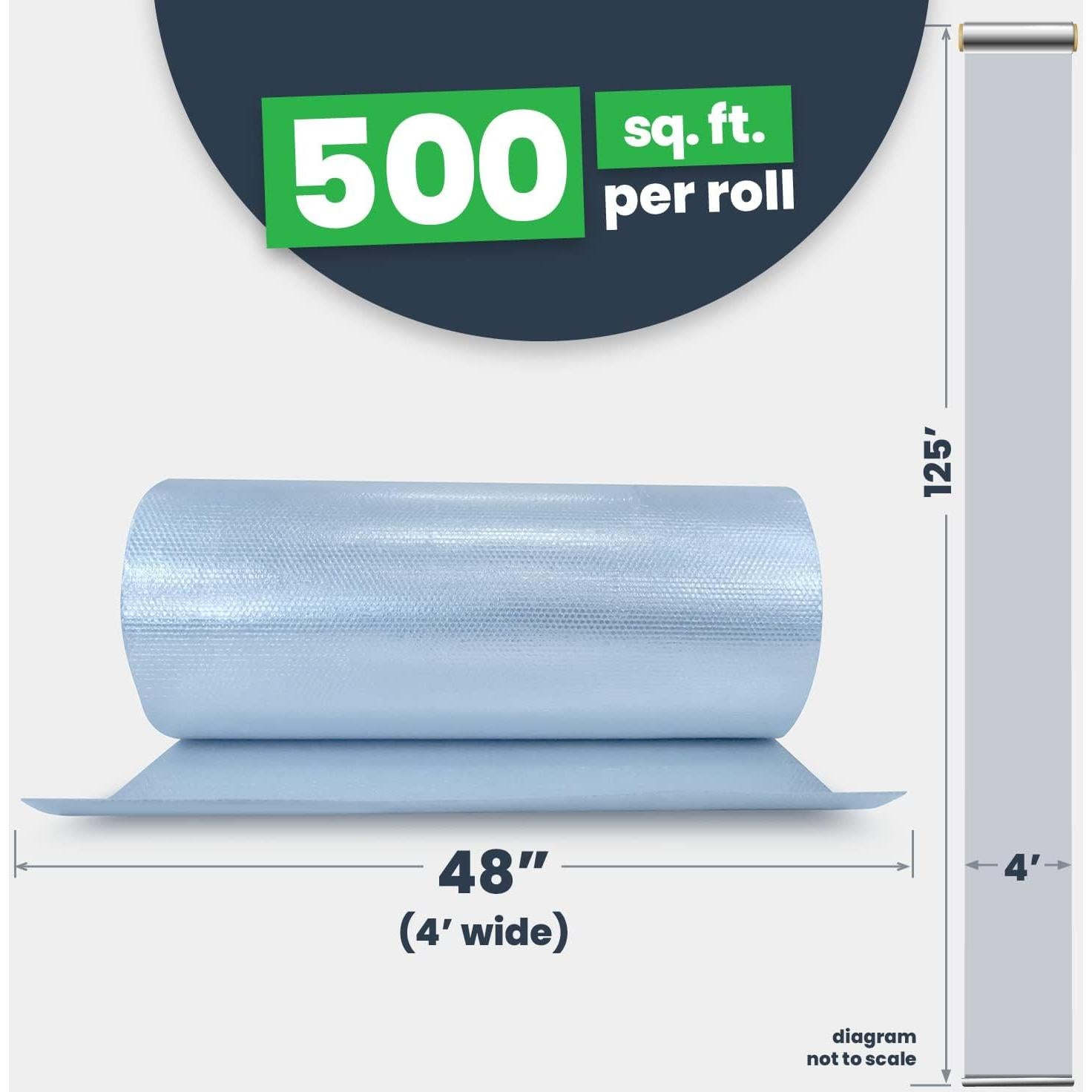 Aislamiento Bajo Losa EcoFoil 46.45 m² - Calor Radiante 57%