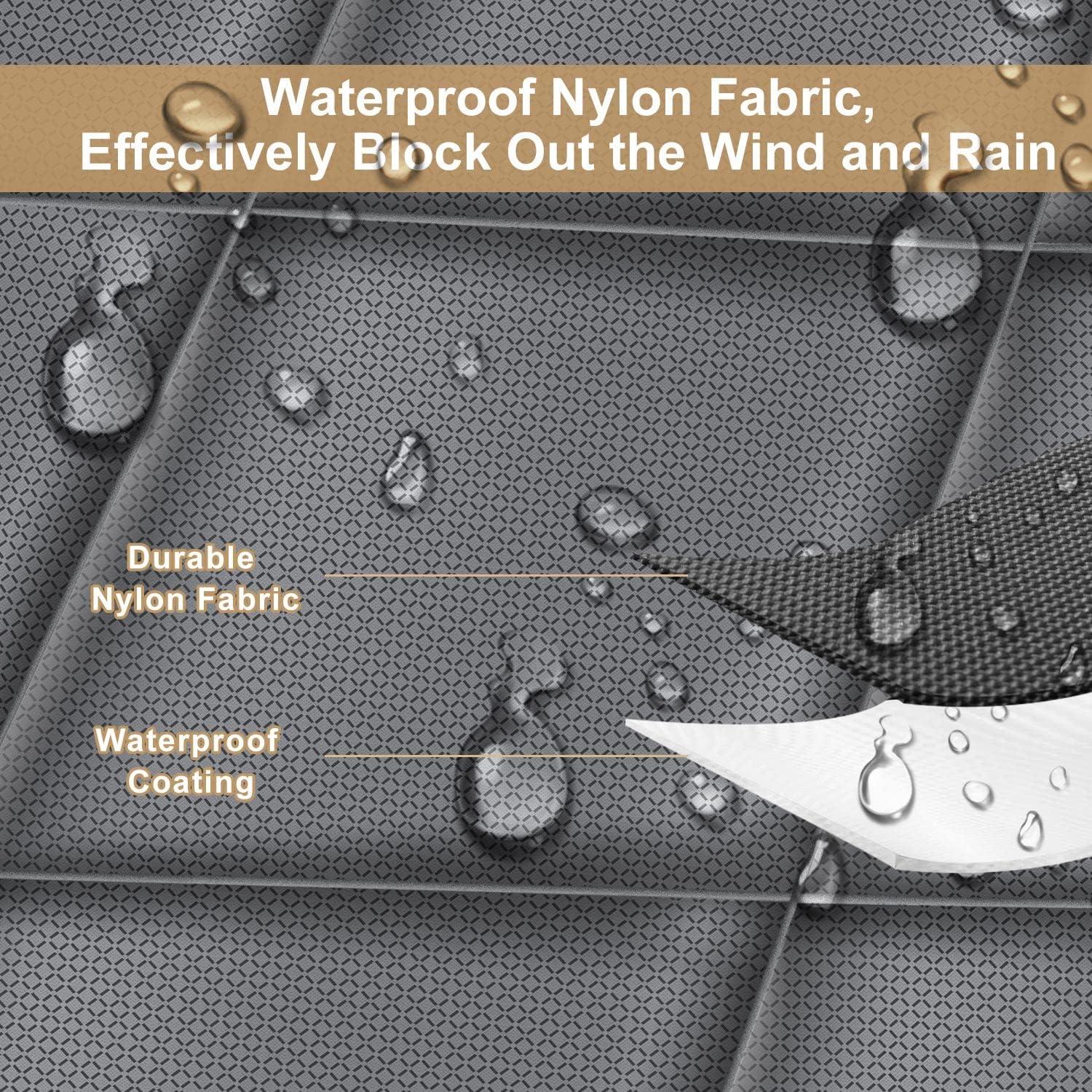 Cortina de Puerta Aislante Magnética TUZIER 34x81 Gris