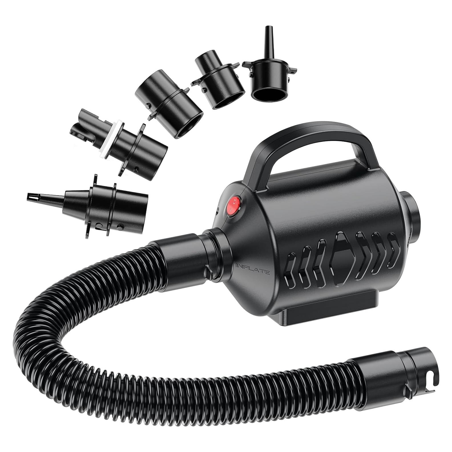 Bomba de Aire Eléctrica MAACLOUD 8605 400W Inflador Rápido