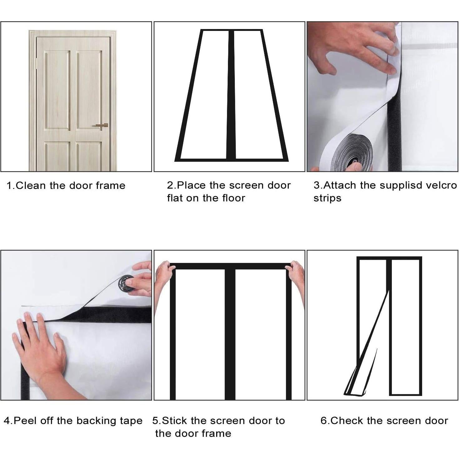 Cortina Aislante Transparente SANJIANKER 90.2x204 cm