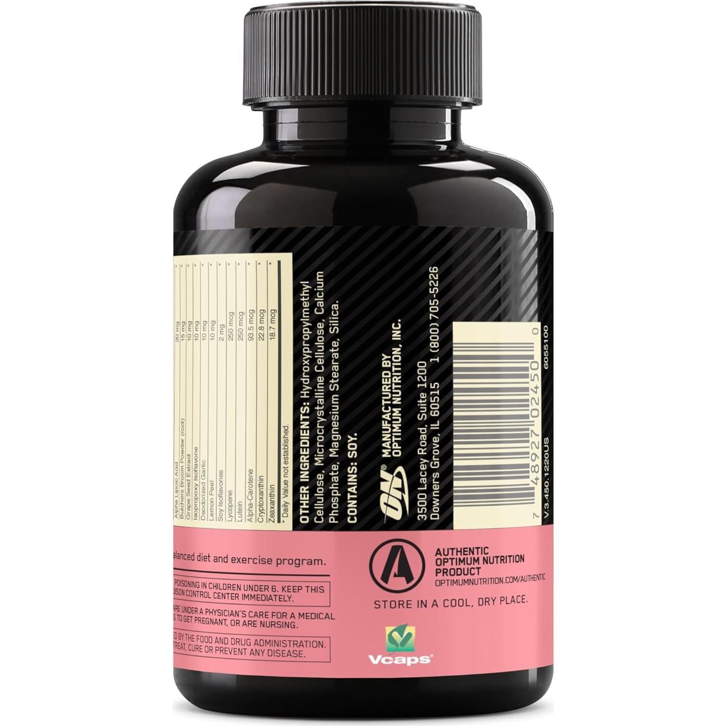 Multivitamina Diaria para Mujeres Optimum Nutrition Opti-Women 60 Tabletas