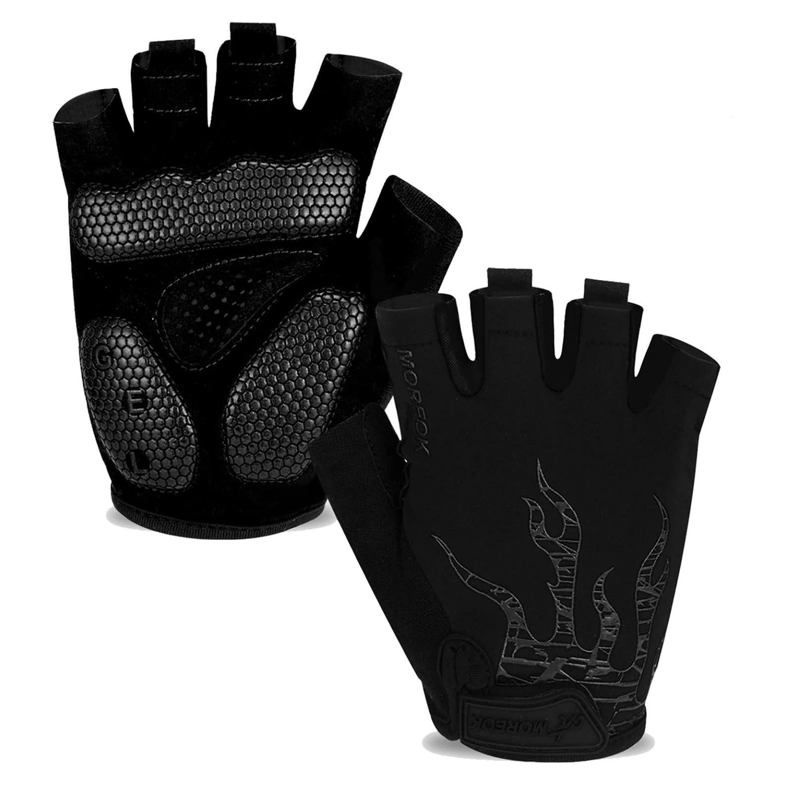 Guantes de Ciclismo MOREOK Unisex con Almohadilla de Gel 5mm