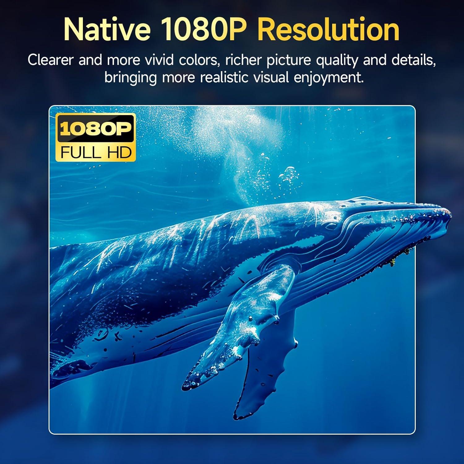 Proyector Portátil KSAN VF310 Full HD 1080P WiFi Bluetooth