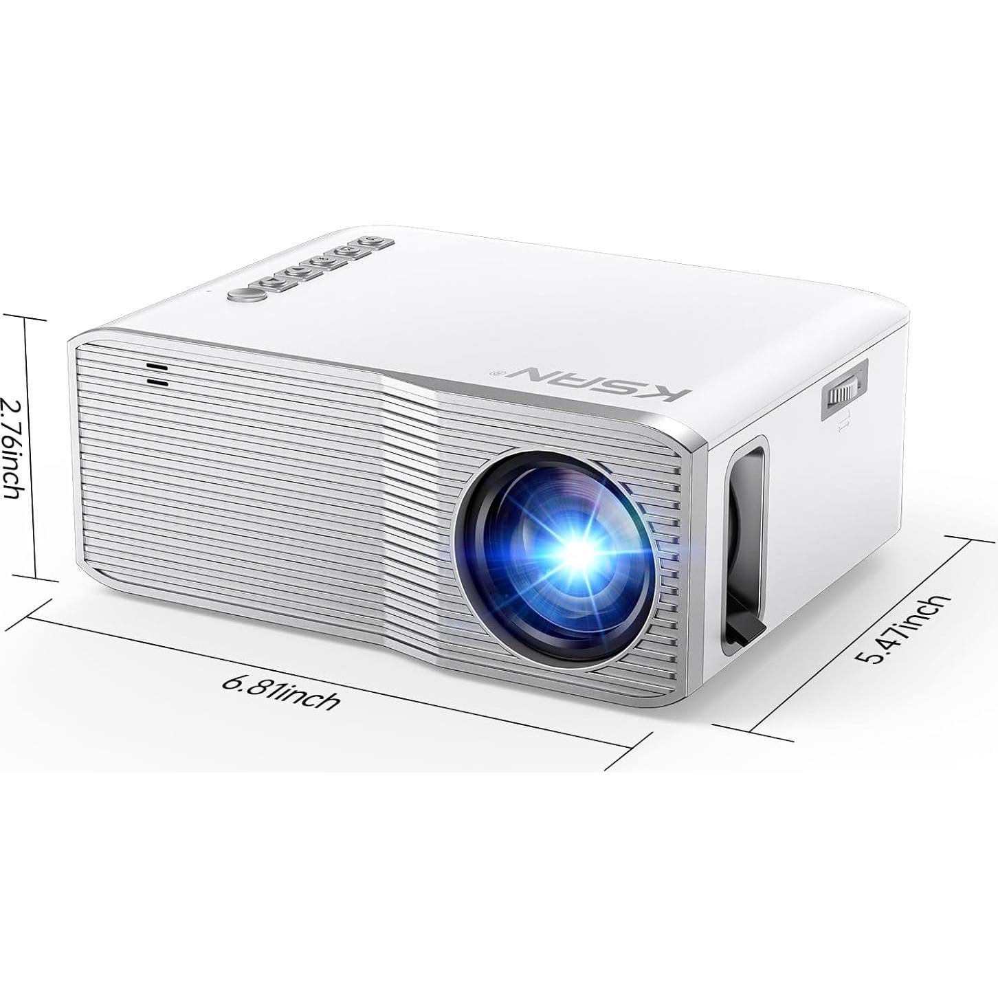 Proyector Portátil KSAN VF310 Full HD 1080P WiFi Bluetooth