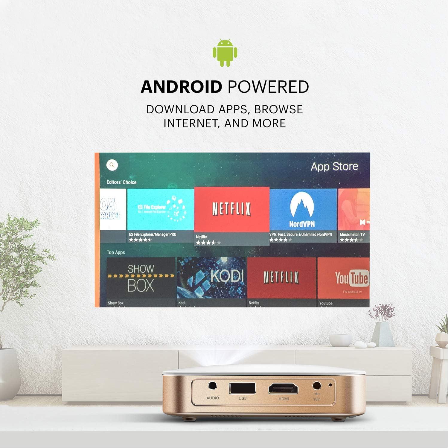 Proyector Inteligente KODAK Luma 350 Ultra HD 350 Lúmenes