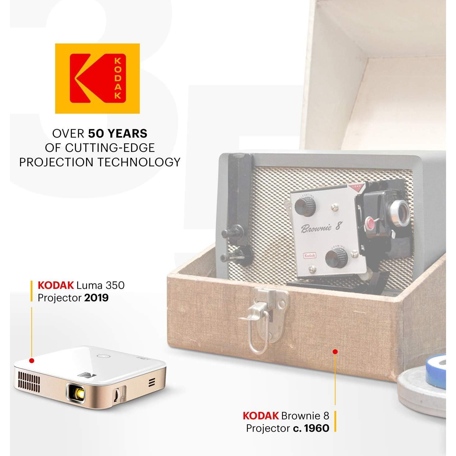 Proyector Inteligente KODAK Luma 350 Ultra HD 350 Lúmenes