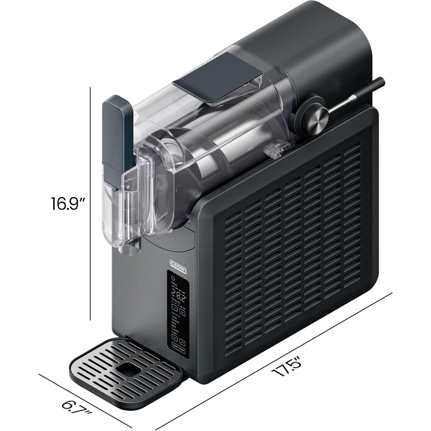 Máquina de Slushie Iceman Slush-Ease 1.42L Automática Negra