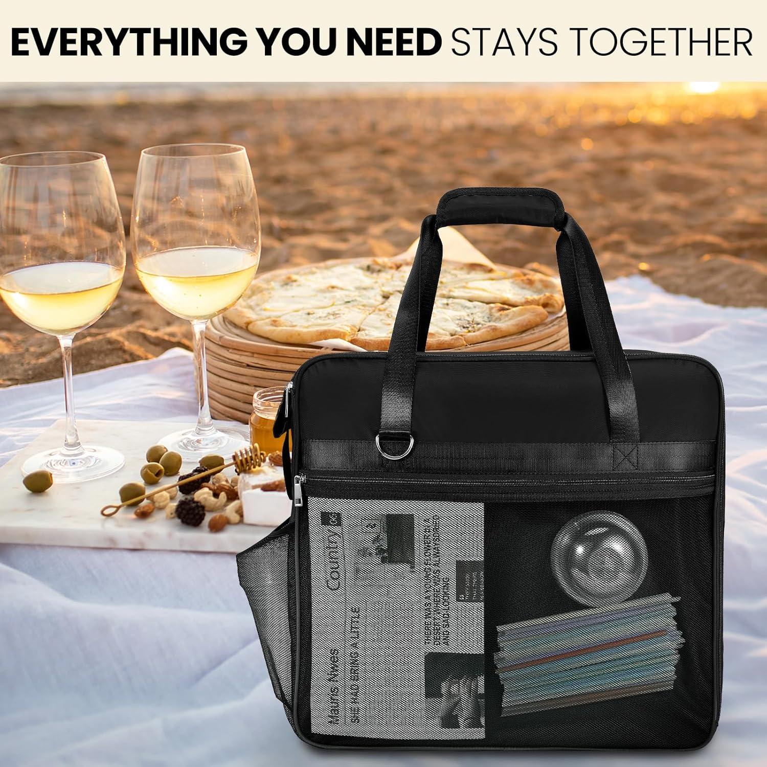 Bolsa de Transporte LOLLIDO para Máquina de Slushi Negra 44.5x47x17cm