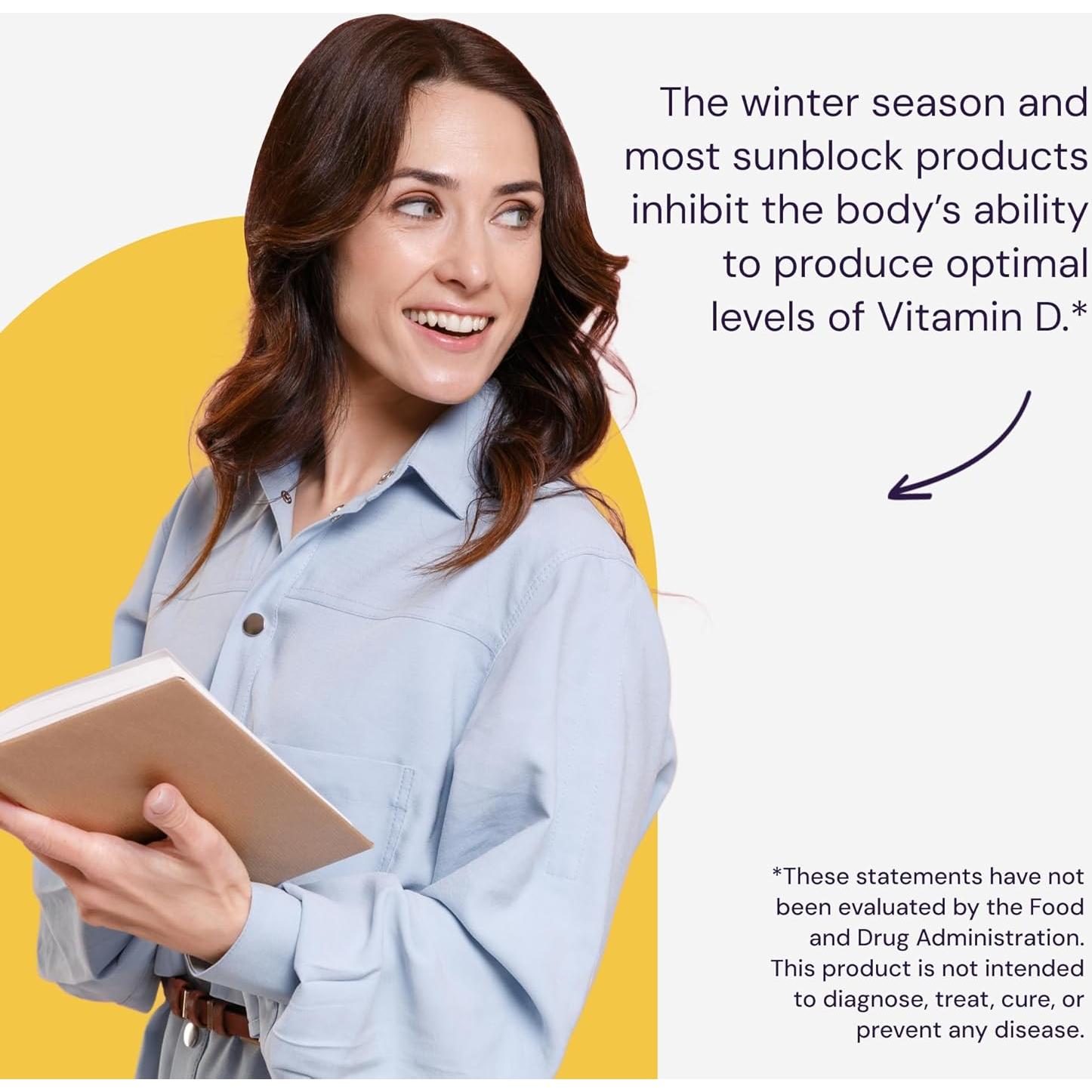 Vitamina D3 5000 UI Healthy Origins 120 Gelatinas Blandas