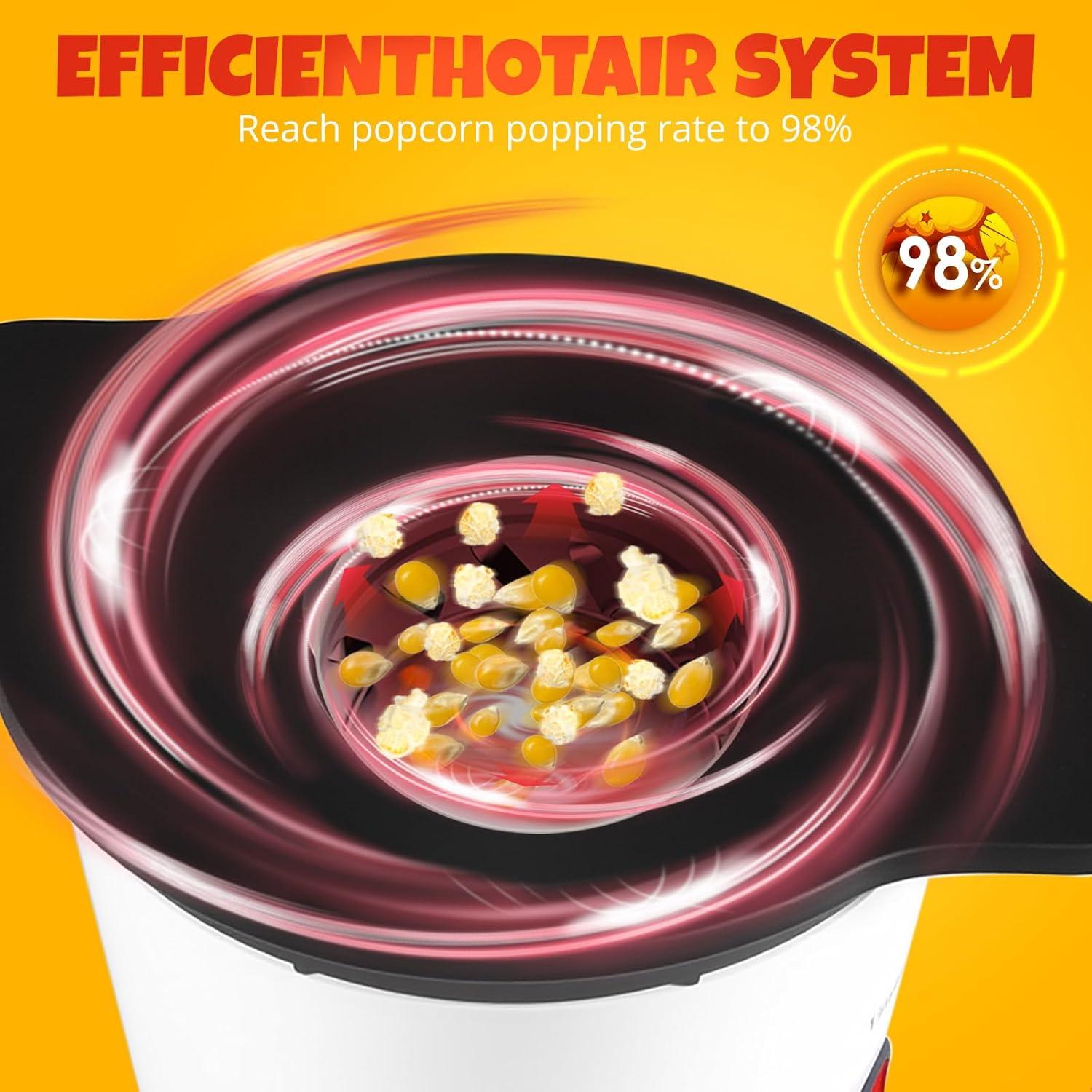 Hacedor de Palomitas de Maíz Vminno 4.5L Sin Aceite 1200W