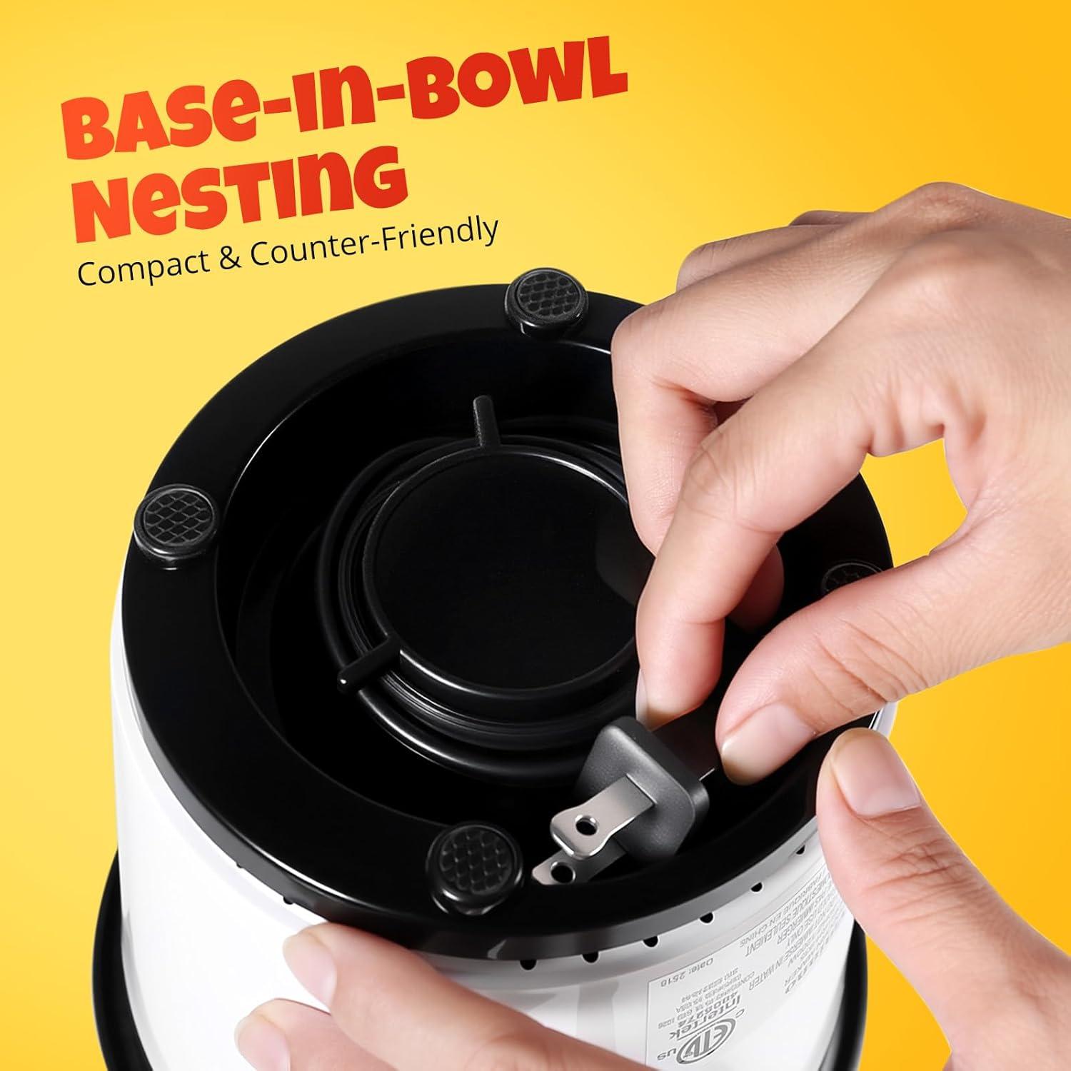 Hacedor de Palomitas de Maíz Vminno 4.5L Sin Aceite 1200W