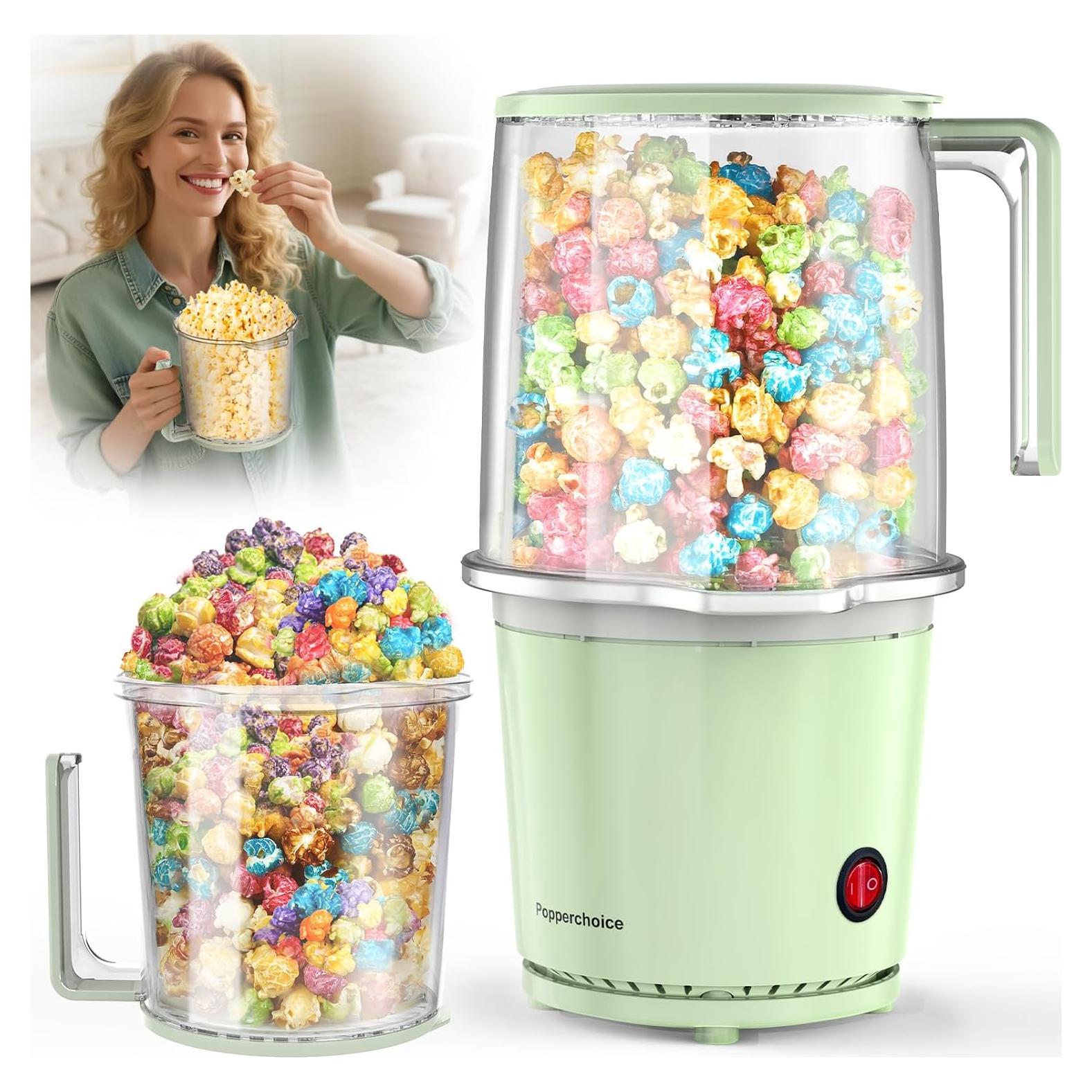 Máquina de Palomitas Popperchoice 2 Cuartos Sin Aceite Rápido