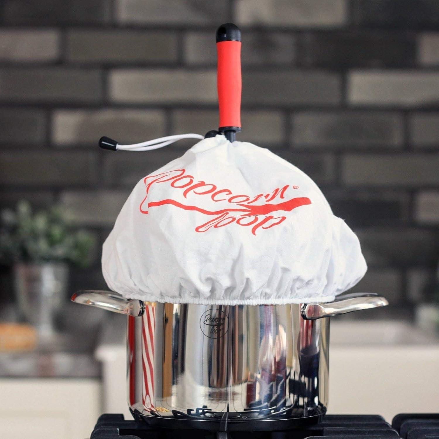 Máquina de Palomitas Popcornloop PL - Acero Inoxidable 28.32L