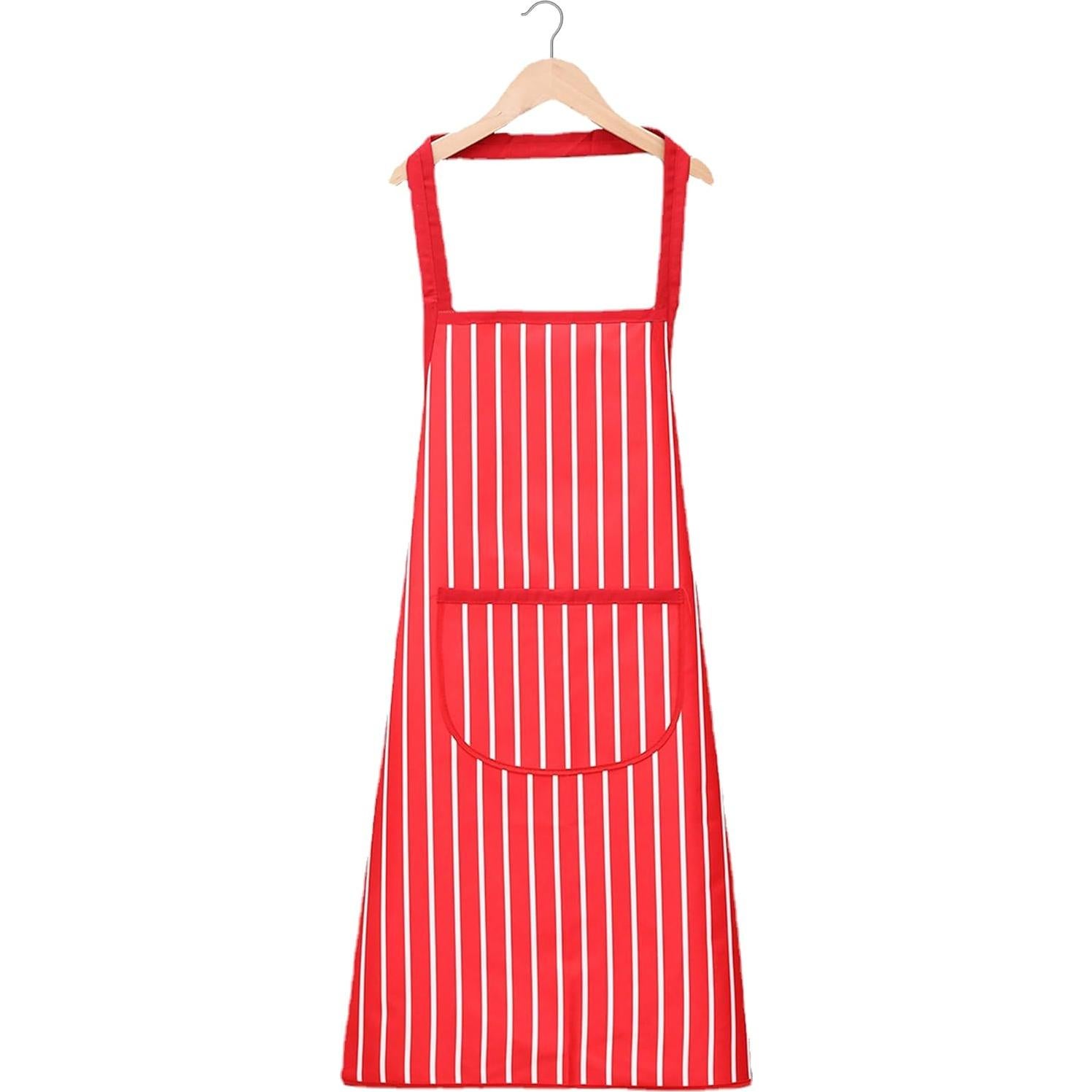 200 Bolsas de Papel para Palomitas y Delantal Chef Rojo