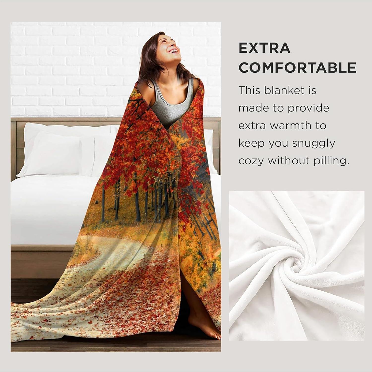 Manta de Franela Aonimonis 127x152 cm Patrón de Palomitas