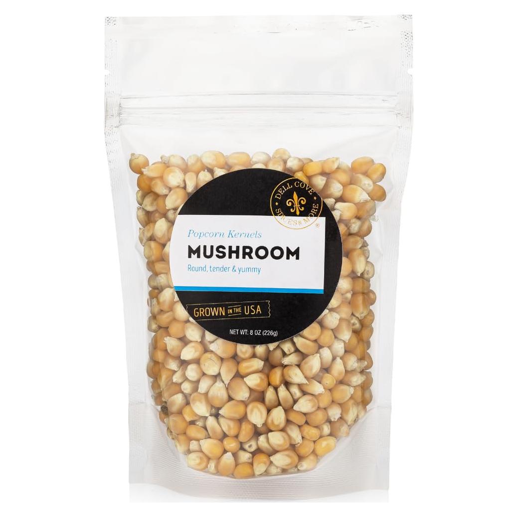 Granos de Palomitas de Maíz Gourmet Dell Cove 226g - Sin OGM