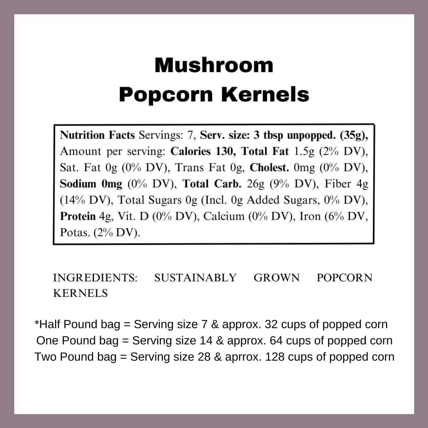 Granos de Palomitas de Maíz Gourmet Dell Cove 226g - Sin OGM