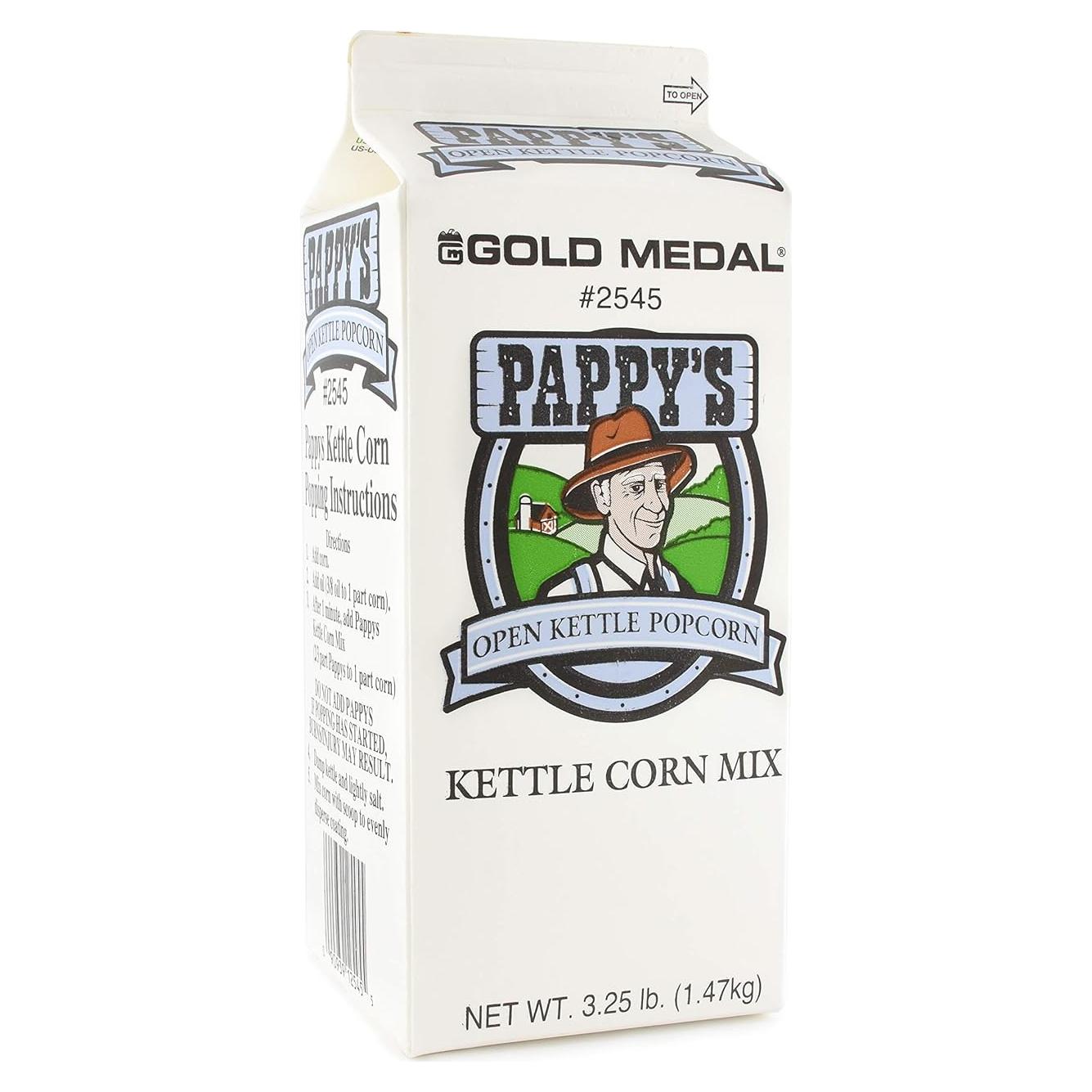 Mezcla para Palomitas de Maíz Pappy's Kettle Corn 1.47 Kg