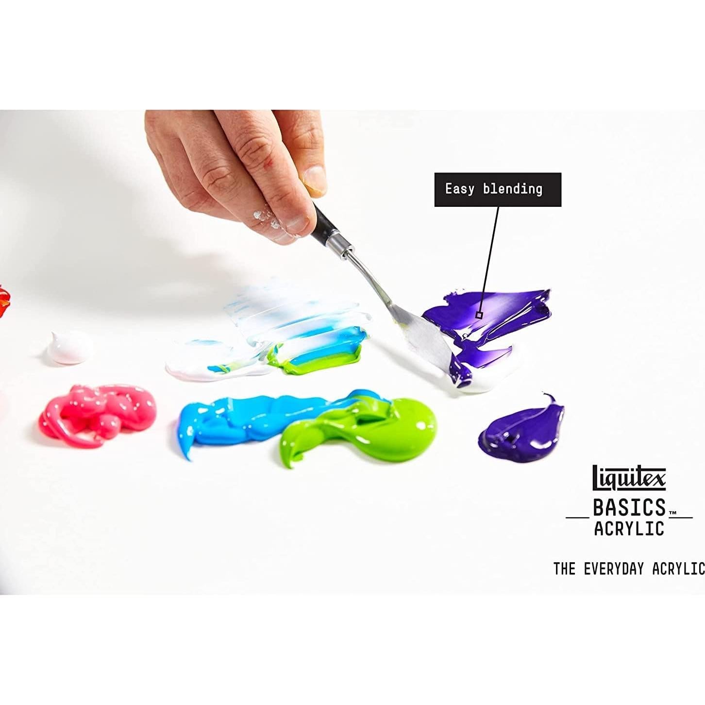 Juego de Pintura Acrílica Liquitex BASICS 72 Tubos 22ml