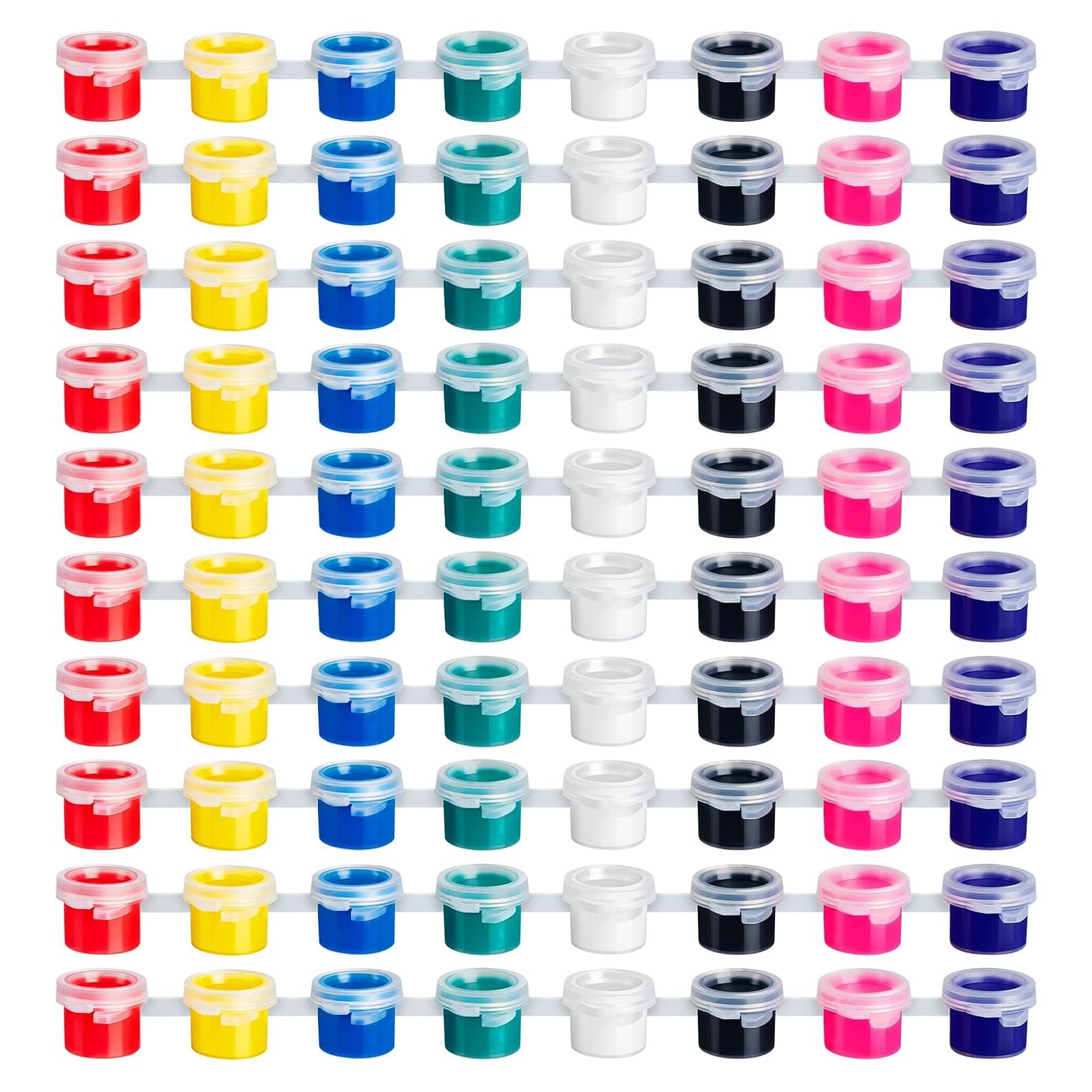 Juego de Pintura Acrílica Mini 80 Piezas Diario de Eleanore