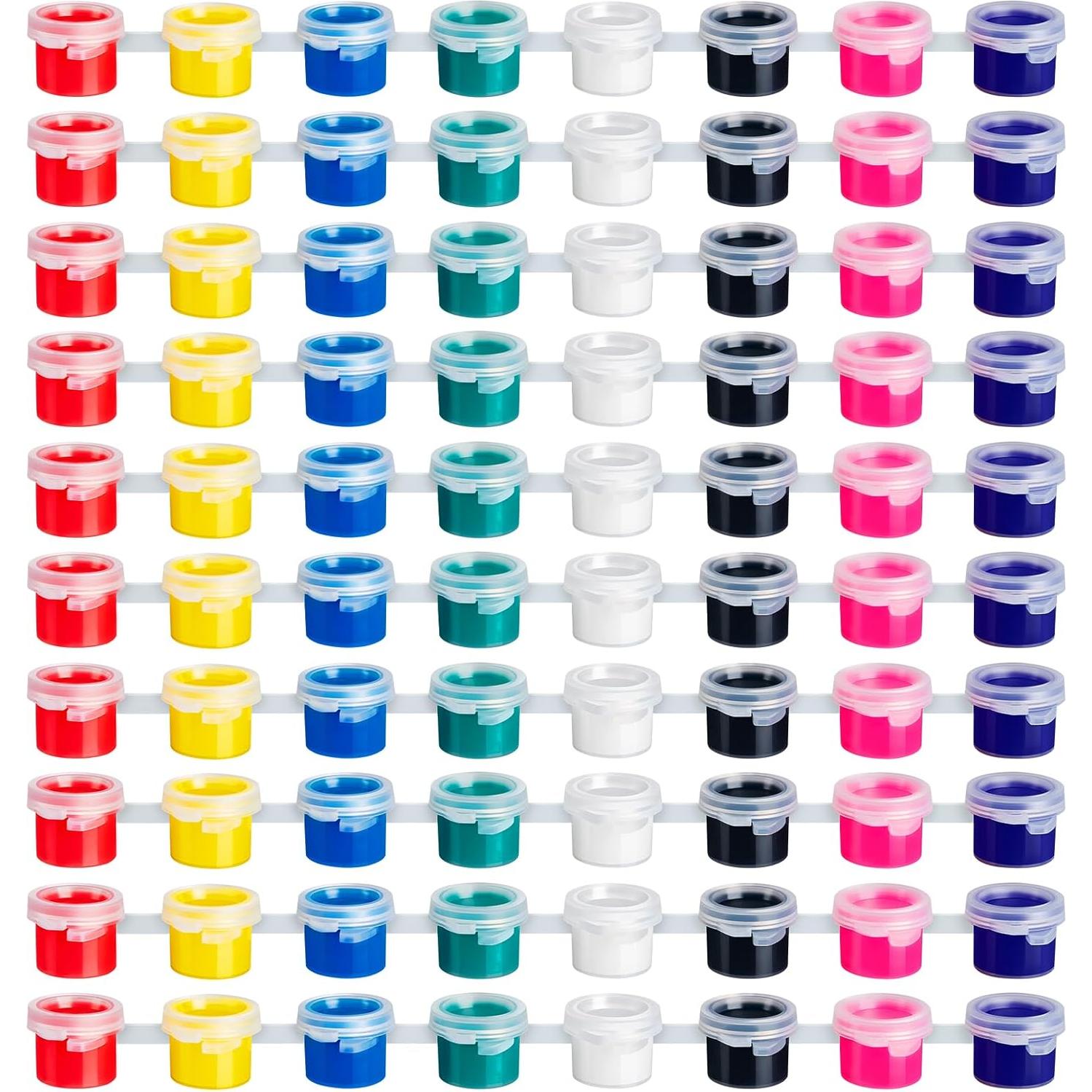 Juego de Pintura Acrílica Mini 80 Piezas Diario de Eleanore