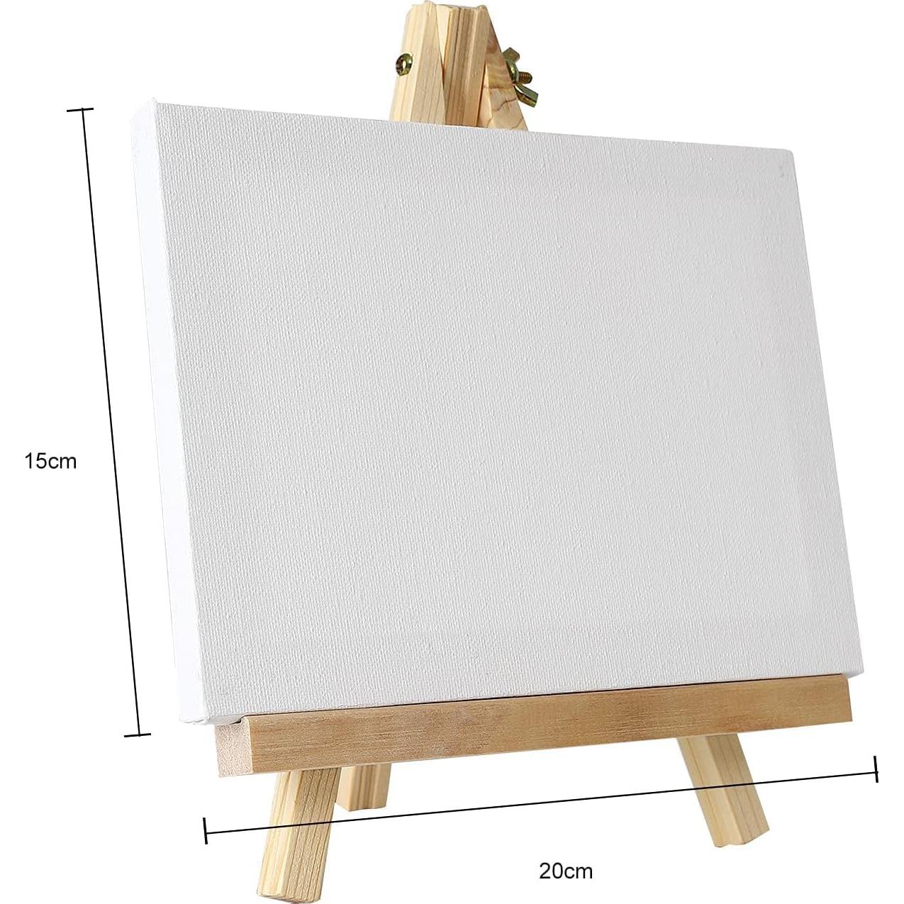 Set de Pintura Acrílica GC QUILL 54 Piezas con Lienzos y Pinceles