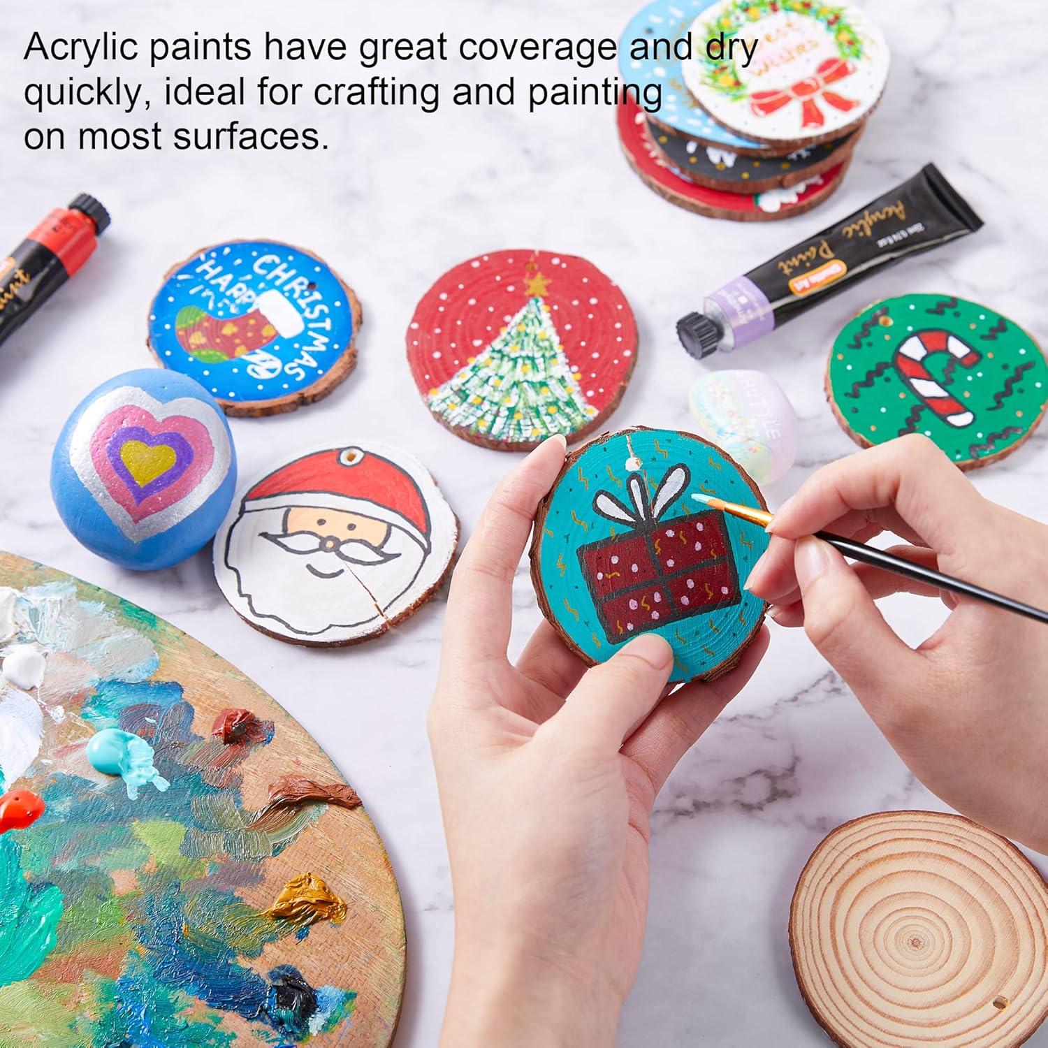 Set de Pintura Acrílica Shuttle Art 66 Colores 82 Piezas