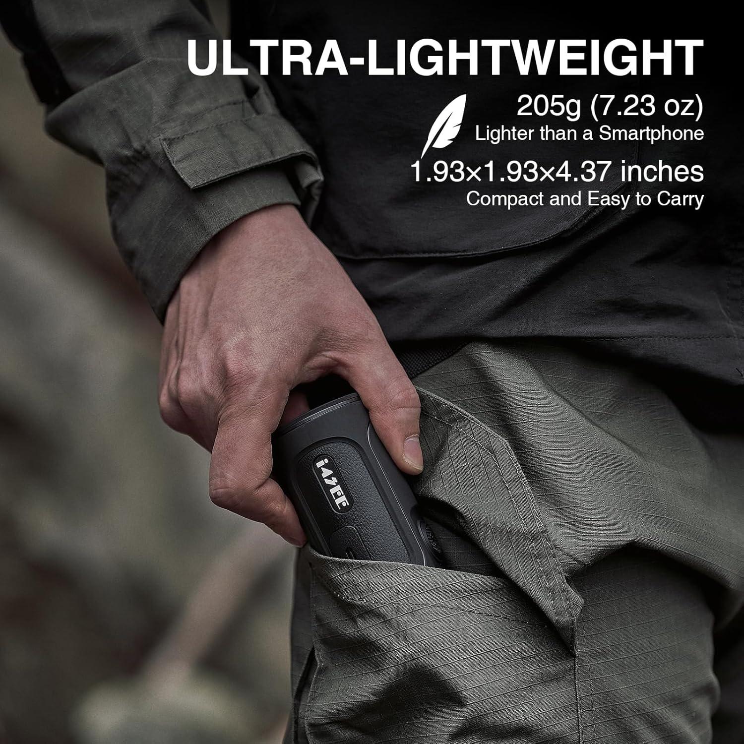 Monocular Térmico i4SEE EM10-256, 10mm, 256x192, Pantalla AMOLED