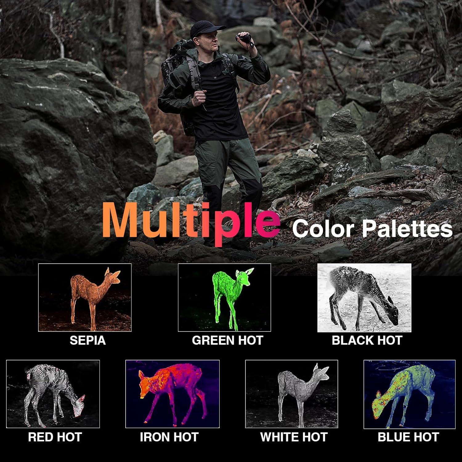 Monocular Térmico i4SEE EM10-256, 10mm, 256x192, Pantalla AMOLED