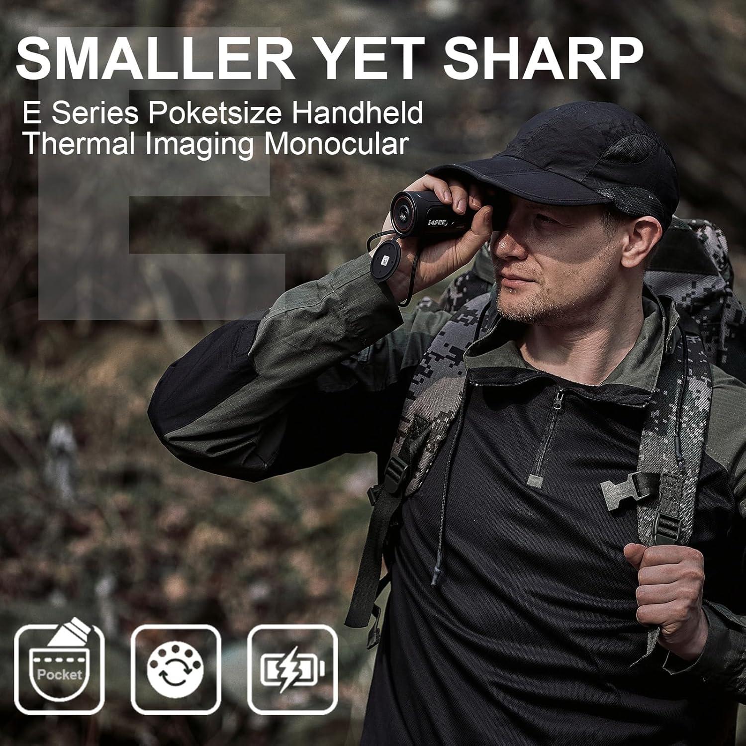 Monocular Térmico i4SEE E10-256, 10mm, 256x192, 6h Batería