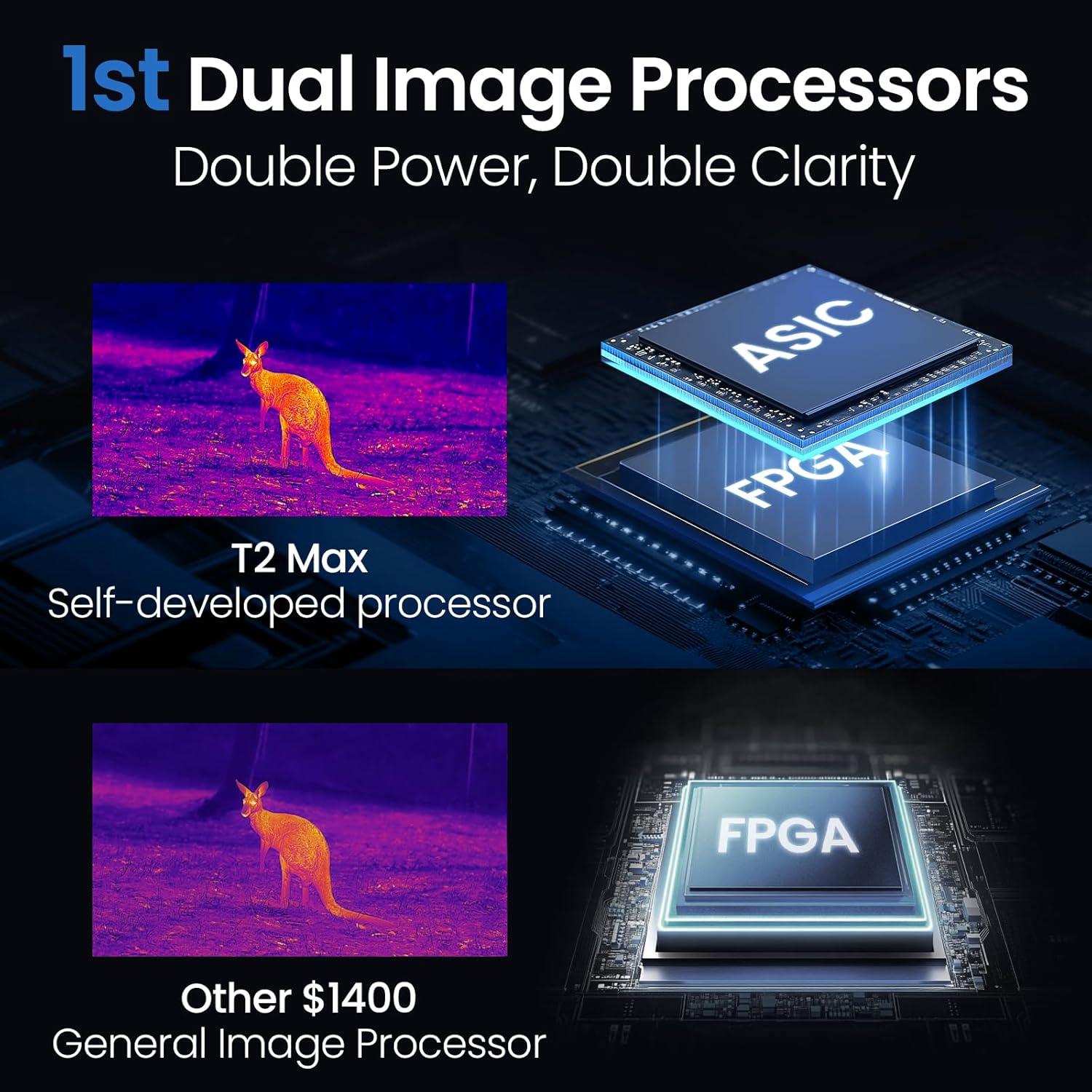 Monóculo Térmico Thermal Master T2 Max 15mm 1640 Yardas