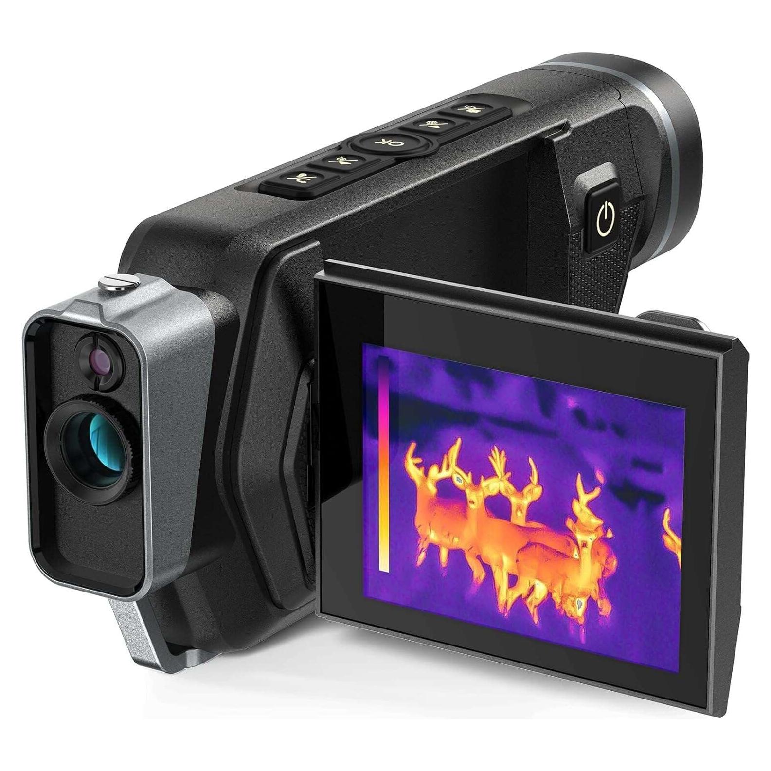 Monocular Térmico Teslong TTS300 256x192 11mm 3.5" LCD