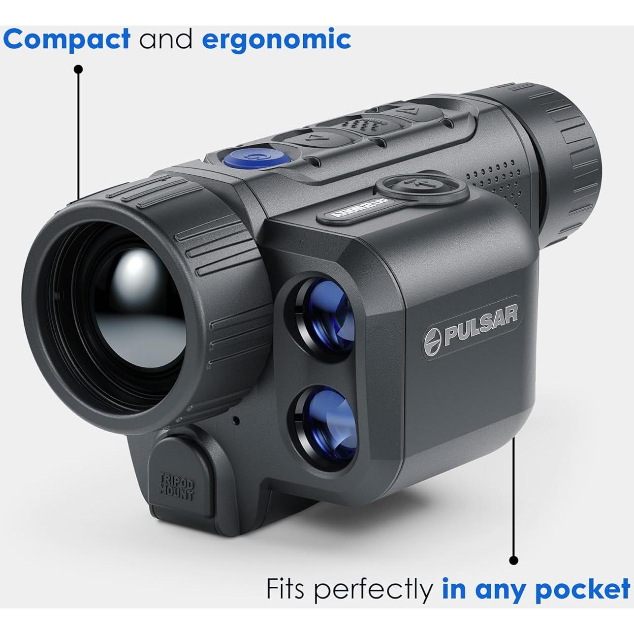 Monocular Térmico Pulsar Axion 2 LRF 384x288 1,006m