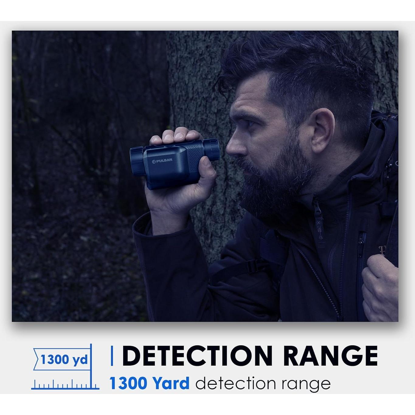 Monocular Térmico Pulsar Axion 2 LRF 384x288 1,006m