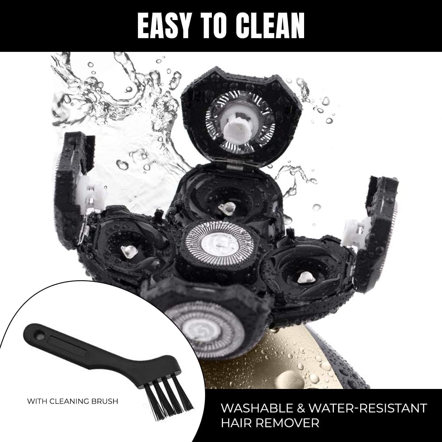 Afeitadora eléctrica 5 en 1 para cabeza calva LK-1800