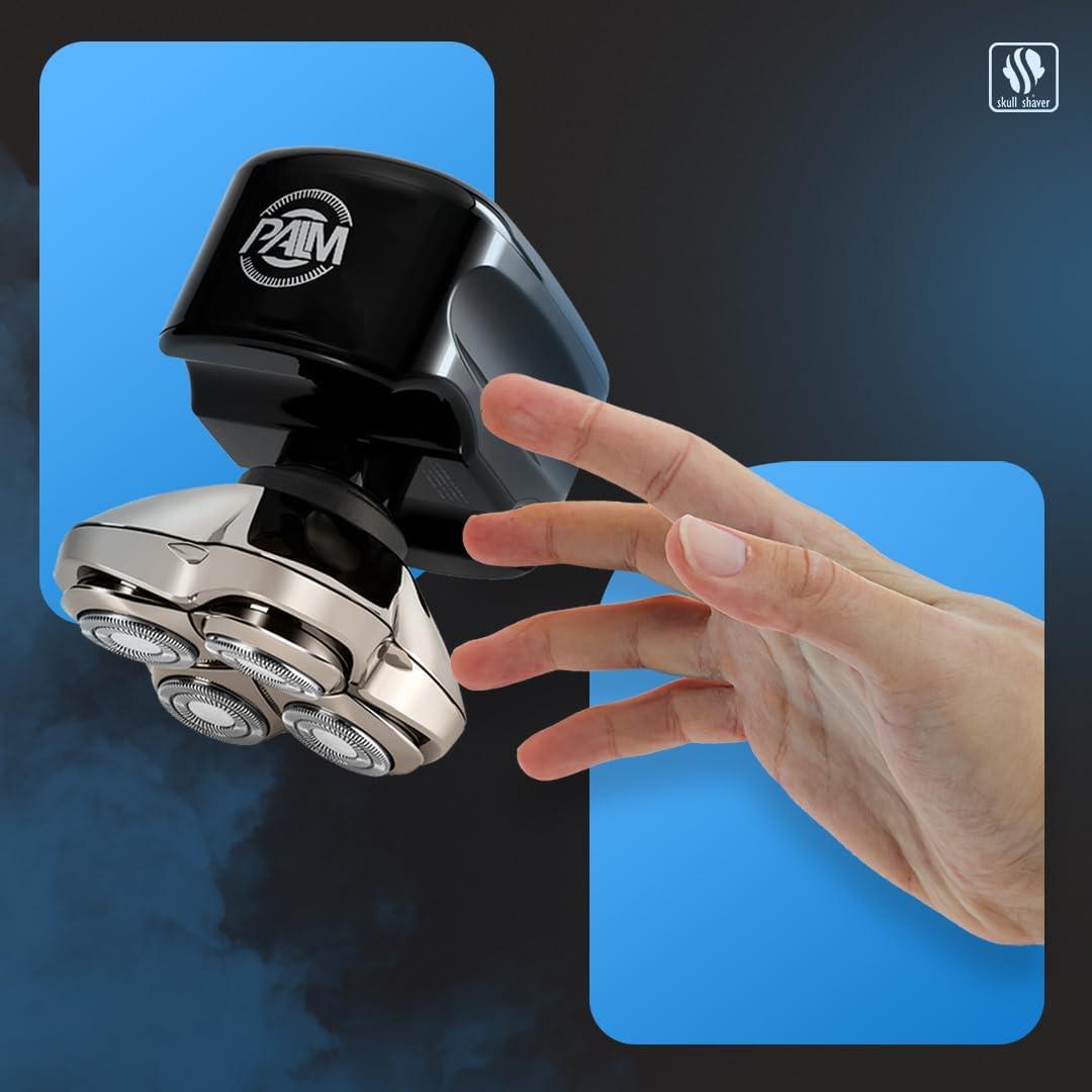 Afeitadora de Cabeza y Cara Skull Shaver Palm MX5 - 4 Cuchillas