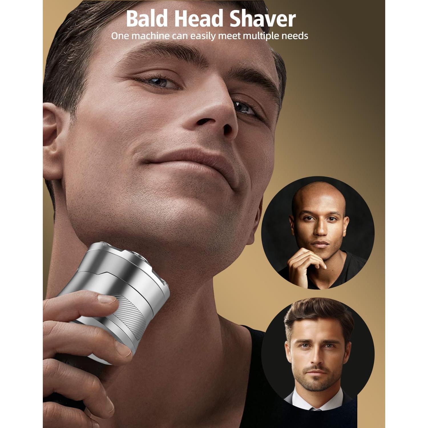 Afeitadora eléctrica VOVO BS-8002A 6D para cabeza y cara