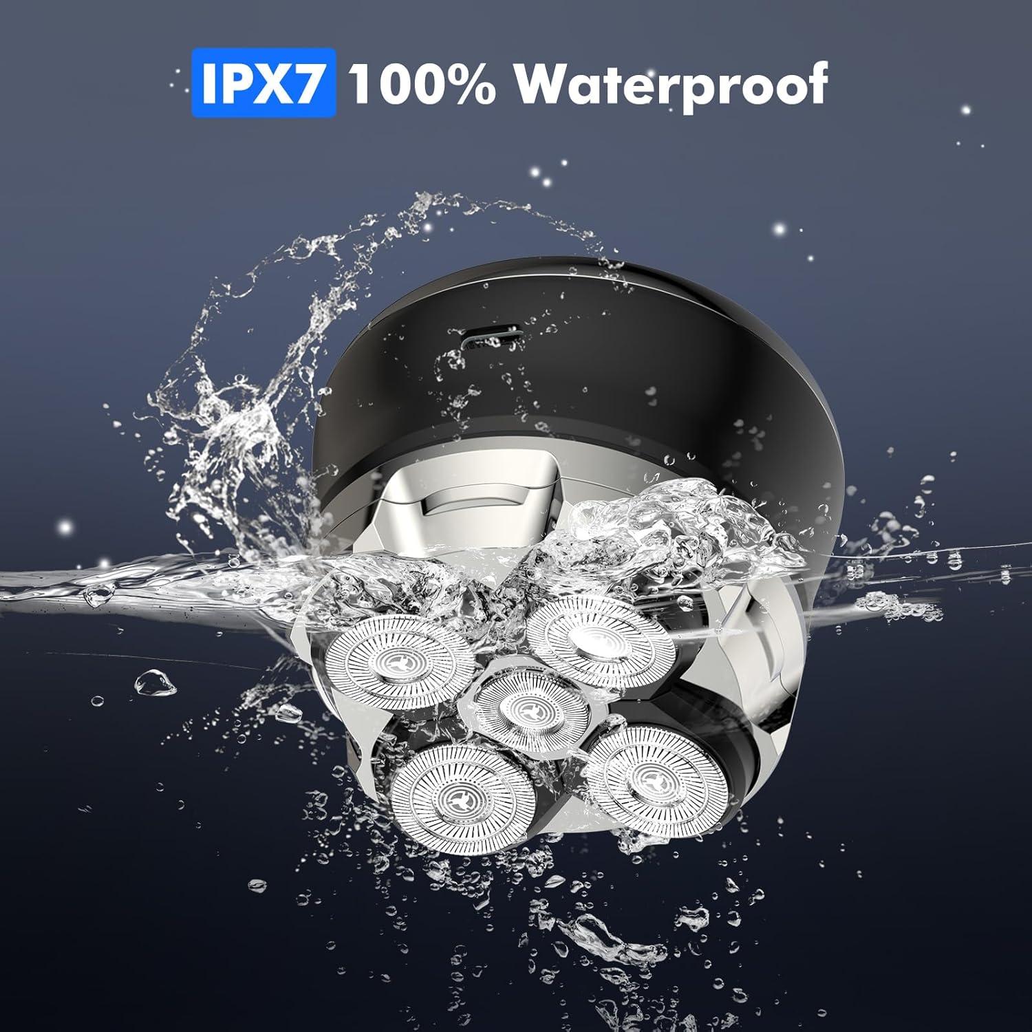 Afeitadora Eléctrica 5D NEXT BEAUTY Impermeable para Hombres