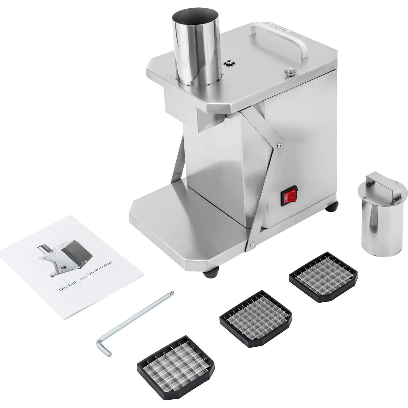 Cortador de Verduras Eléctrico ONEUPING 200W Acero Inoxidable