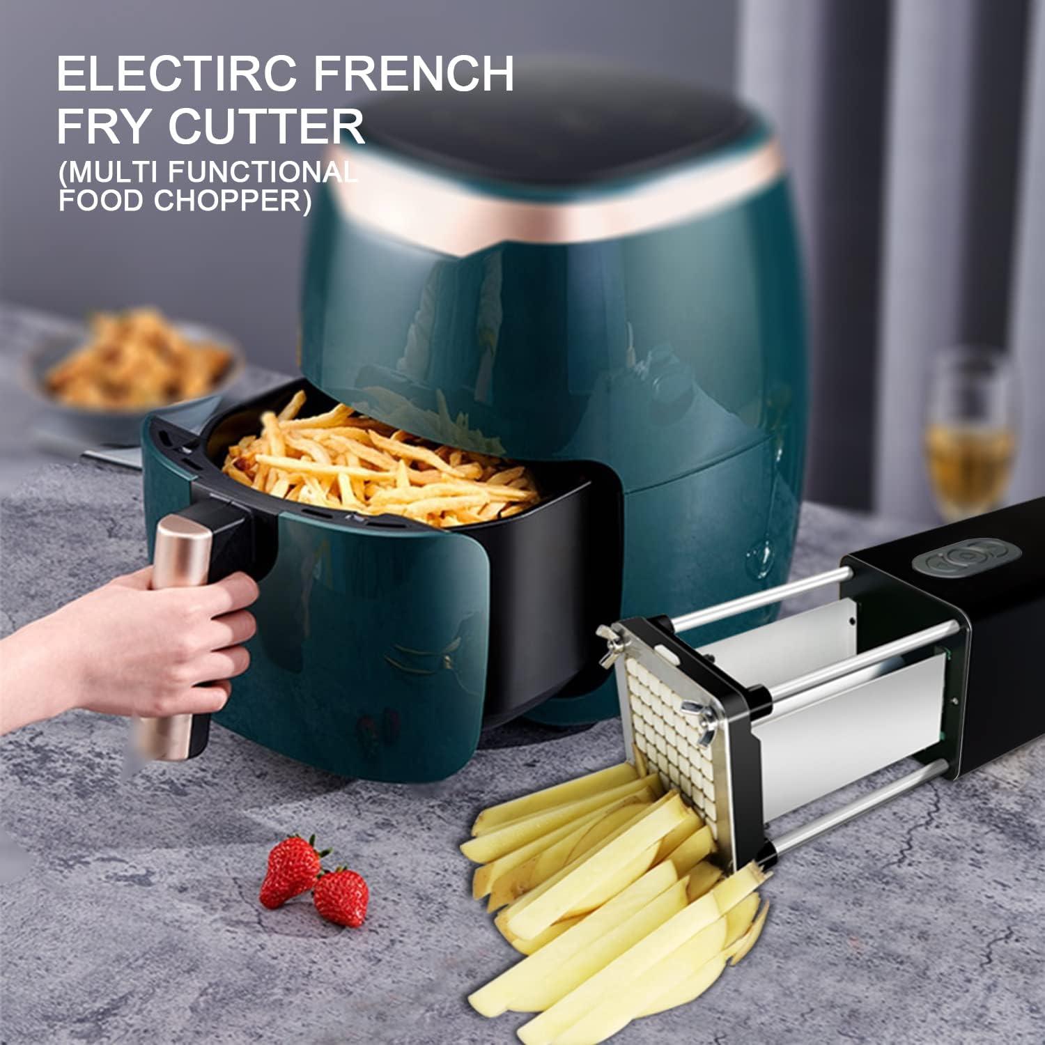Cortador de Papas Fritas Eléctrico Fstcrt 1.27 cm y 0.95 cm