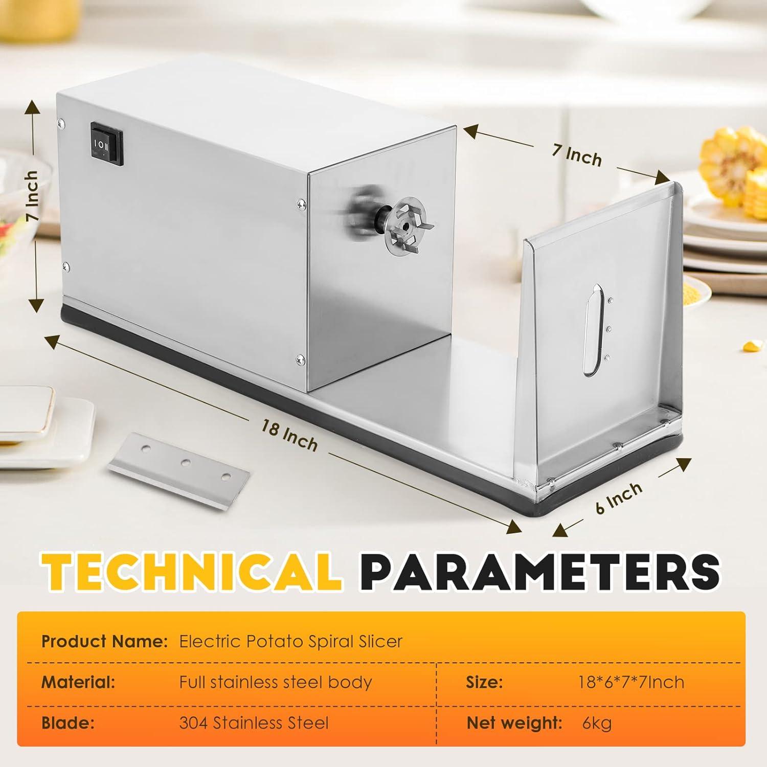 Cortadora de Patatas Eléctrica CGOLDENWALL Automática 5.61kg
